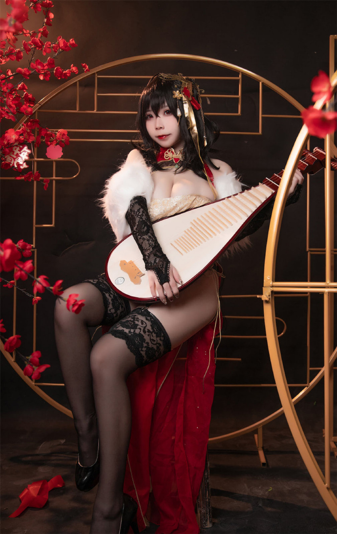 无颜小天使 NO.016 碧蓝航线 大凤红旗袍