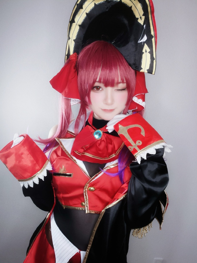 Yuki亭 NO.021 宝鐘マリン船長❣️コスプレ (宝鐘マリン)